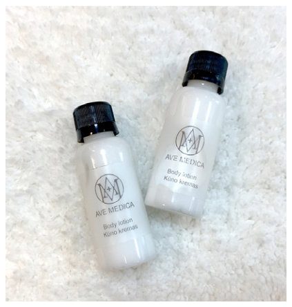 Hotel shampoo amenity