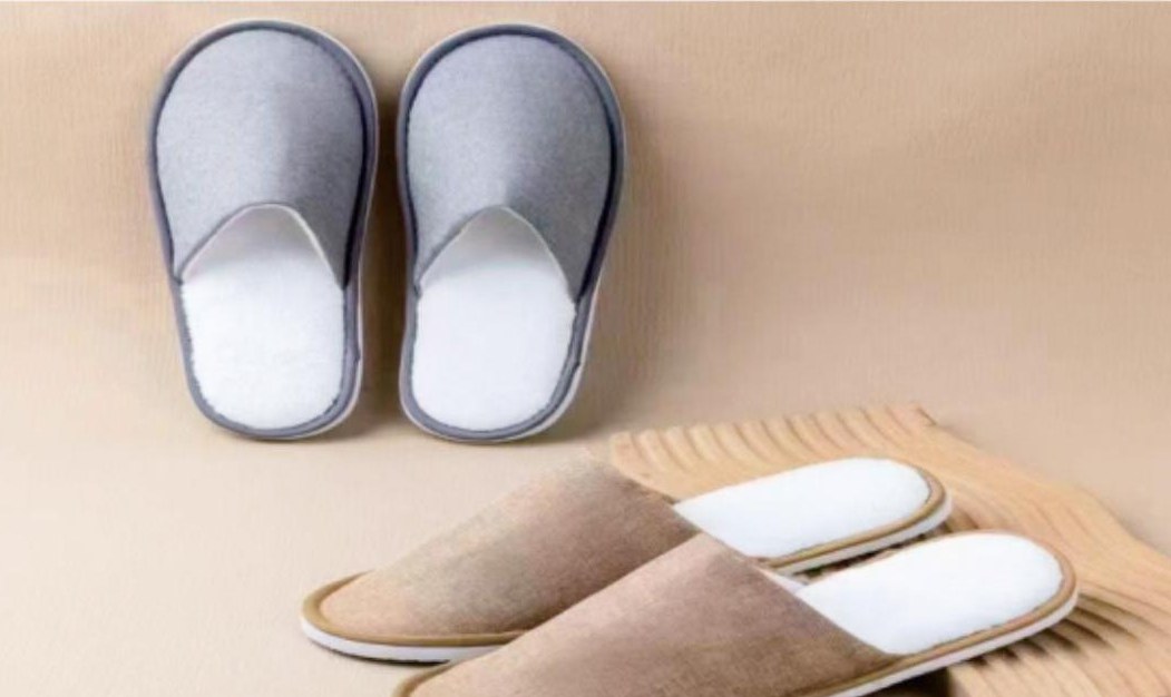 Hotel slipper range in soft and terry finishes