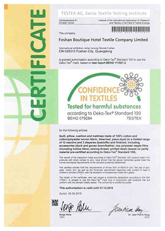 Product testing report